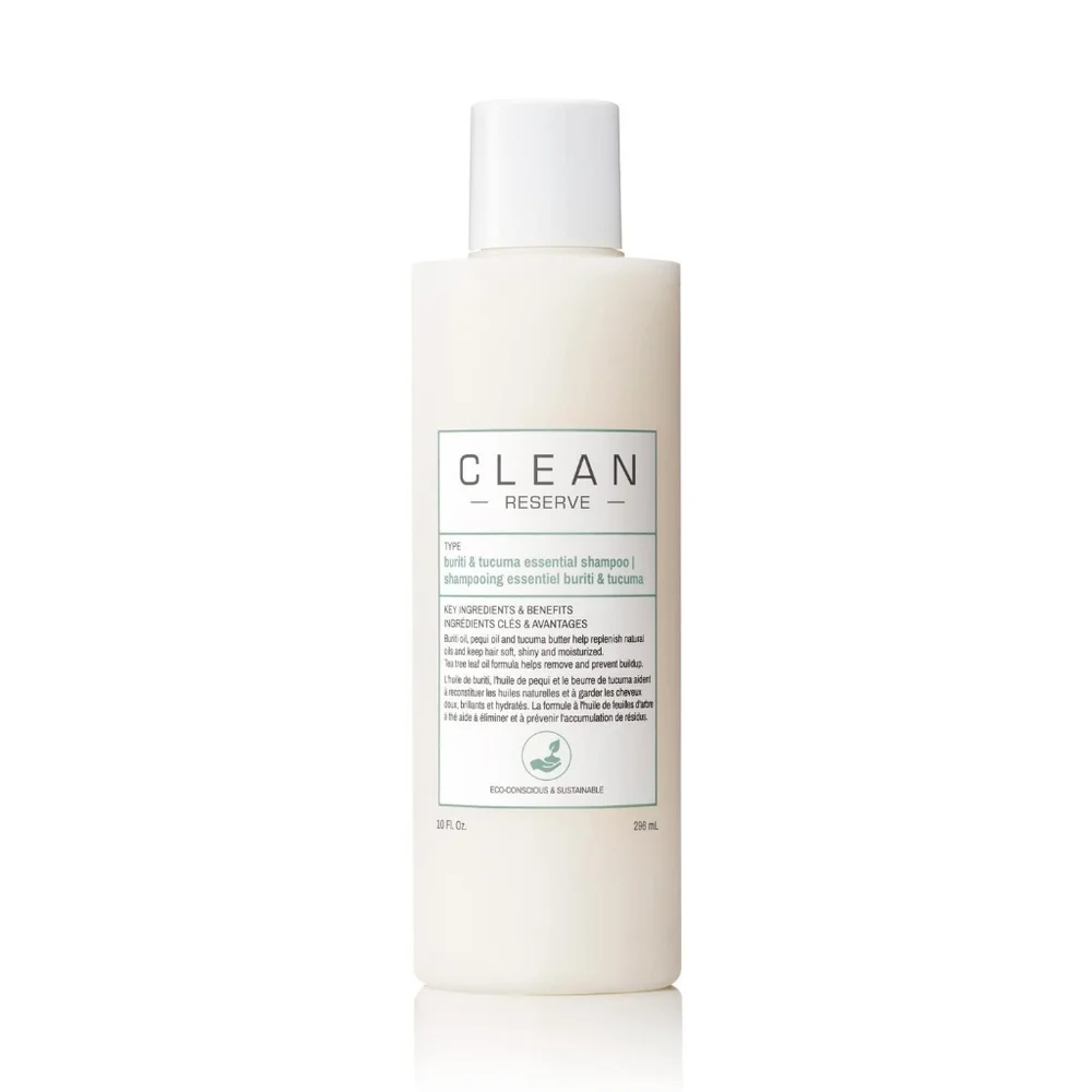 CLEAN RESERVE Buriti & Tucuma Essential Vegan Hair Shampoo 10 oz